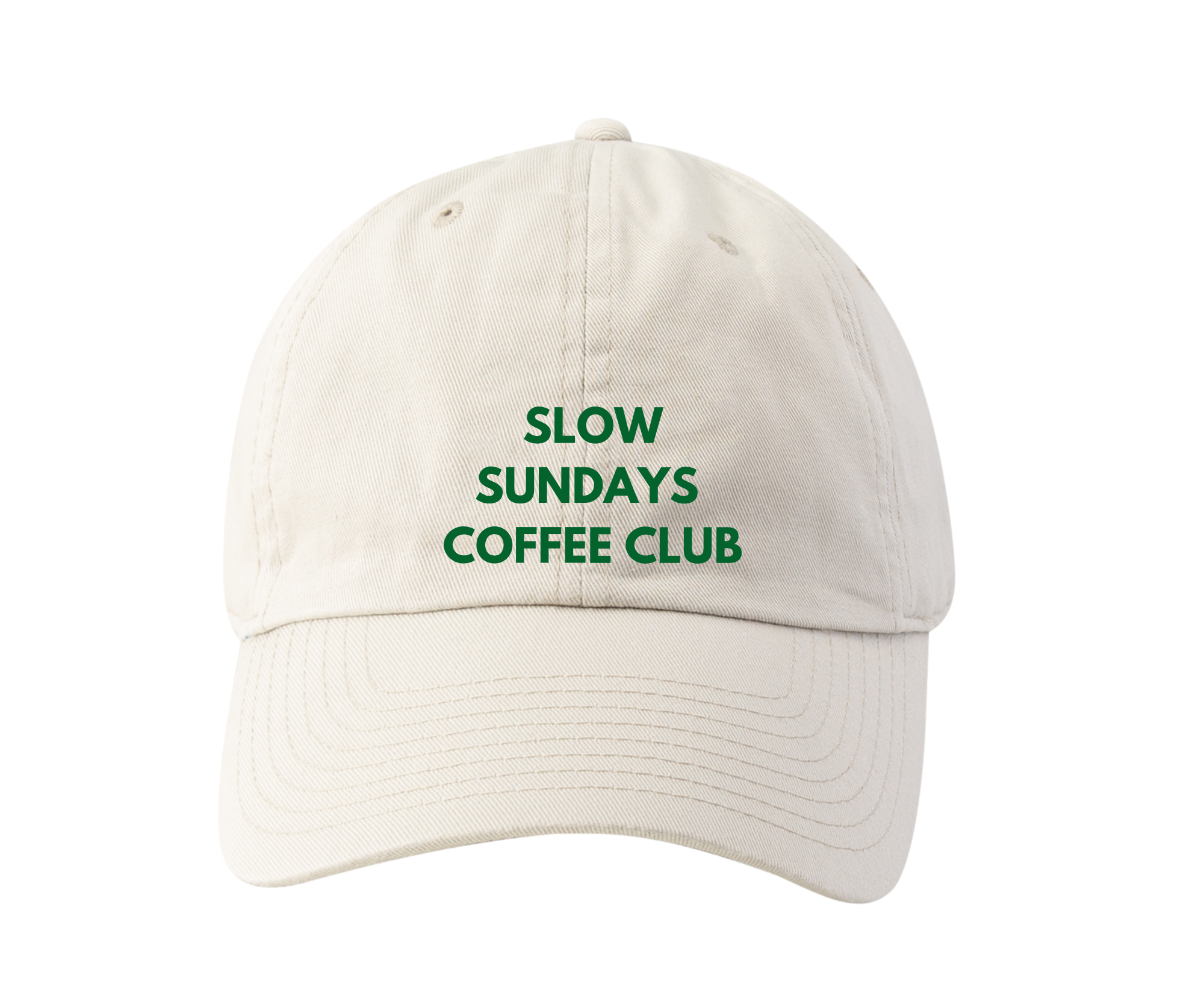 SLOW SUNDAYS COFFEE CLUB Cap
