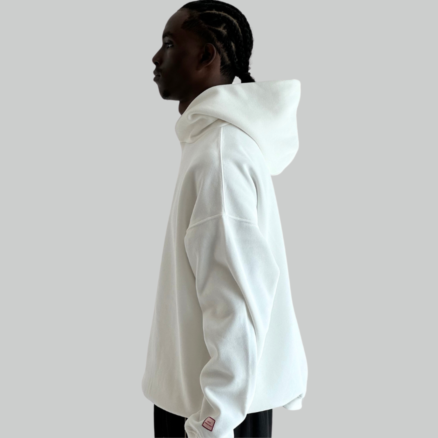 My Heart Is Full Of Love White Oversizeed Hoodie